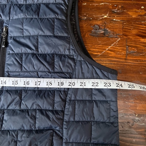 Men's FreeCycle Stimson Puffer Vest Navy Blue Size XL lots of pockets EC - Picture 6 of 9